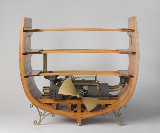 Model of a trunk engine