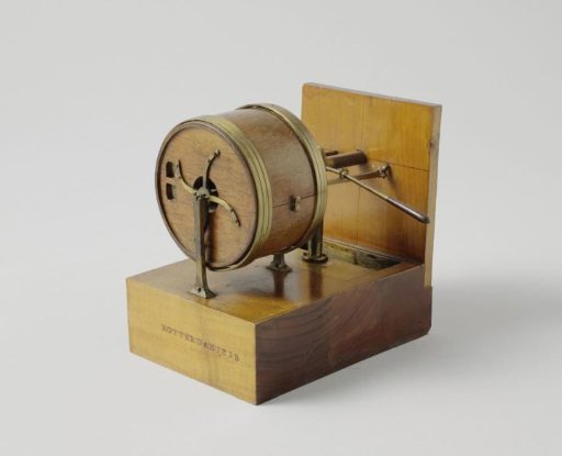 Model of a Pair of Hydraulic Forge Bellows