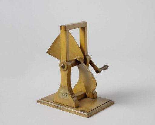 Model of a Two-Blade Parabolic Propeller