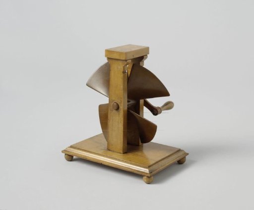 Model of a four-bladed screw propeller
