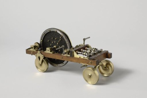 Model of a Cart for Rope Making