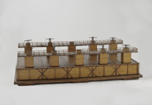 Model of a Floating Dry Dock