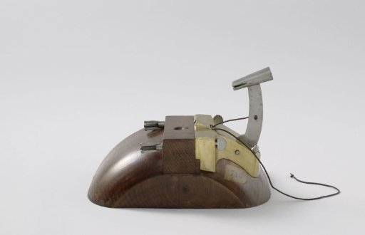 Gunlock (Percussion) on a Dummy Breech of a 30-Pounder Carronade