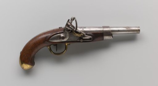 Heavy cavalry flintlock pistol, type M1820