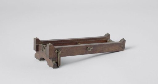 Model of a Slide for a Gun Carriage of a Coastal Battery