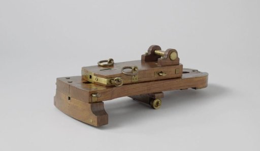 Model of a Slide and Carriage for a 30-Pounder Carronade