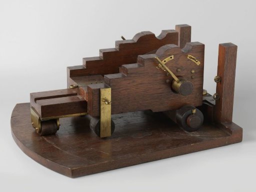 Model of a Carriage for a 68-Pounder Gun