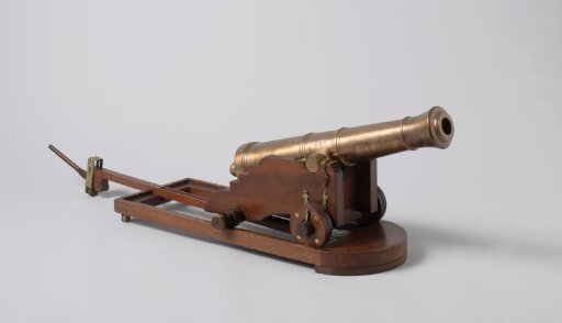 Model of a 24-Pounder Gun on a Carriage