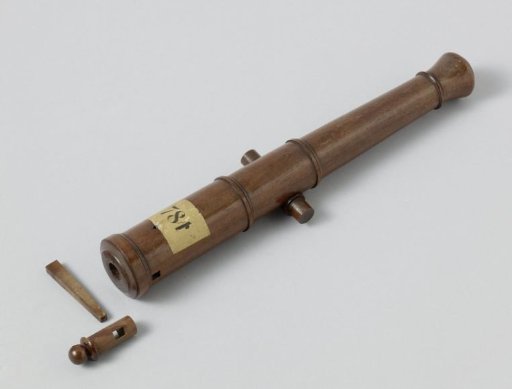 Model of a 24-Pounder Breech-Loading Gun