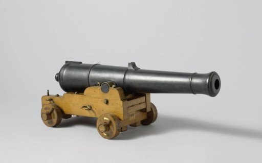 Model of a 30-Pounder Gun and Carriage
