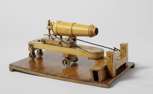 Model of a Carronade on a Slide