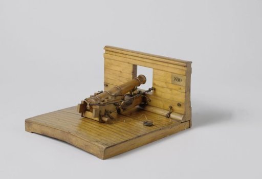 Two Models of a 30-Pounder Gun on Deck