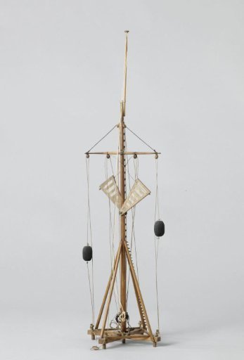 Model of a Batavian Coastal Telegraph