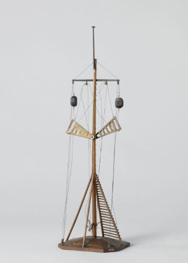 Model of a Batavian Coastal Telegraph