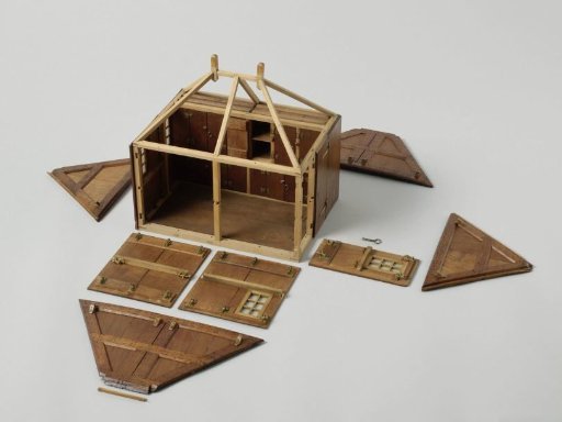 Model of a Cabin for Telegraph Personnel