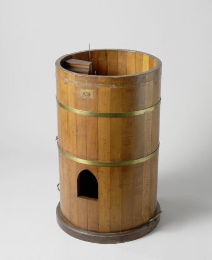 Model of the Spiral Staircase of a Lighthouse