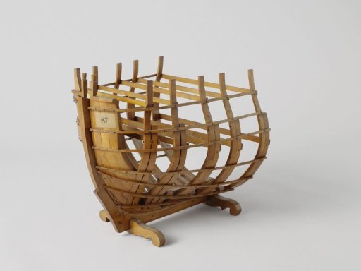 Model of a Ship's Bow in Frames