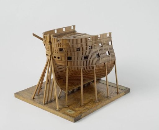 Model of the Bow of an 84-Gun Ship of the Line