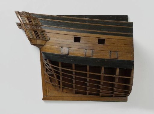 Half Model of the Stern of a 74-Gun Ship of the Line