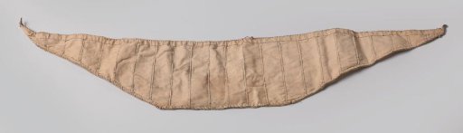 Sail belonging to a model of an 18-gun war ketch