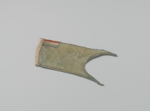 Flag belonging to a model of an 18-gun war ketch