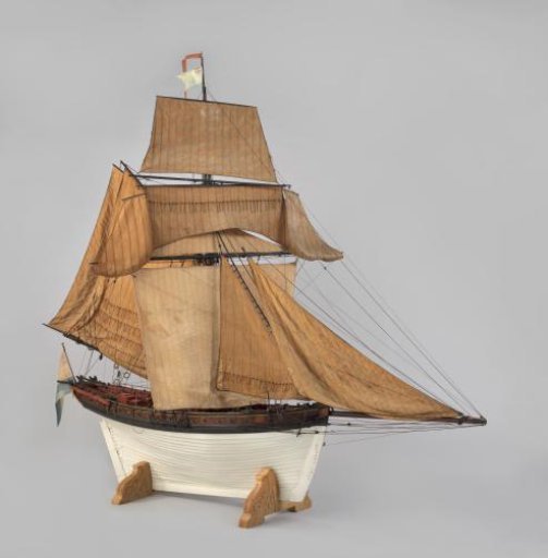 Model of an 18-Gun Cutter