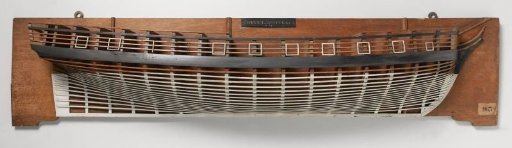Half Model of a 20-Gun Sloop of War