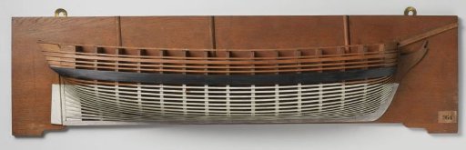 Half Model of a Sloop of War