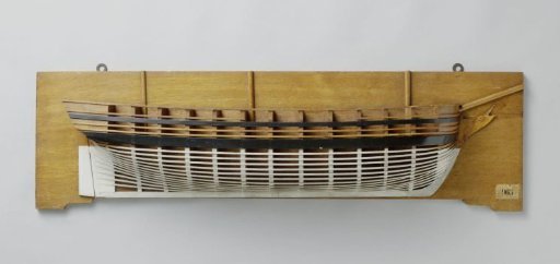Half Model of a Merchant Frigate