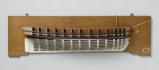 Half Model of a Sloop of War