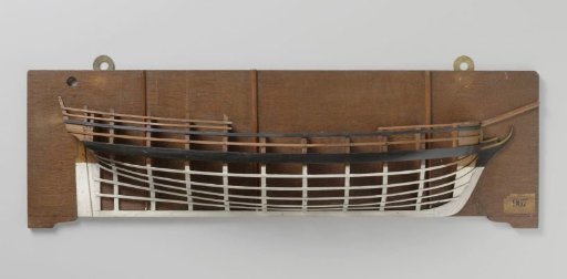 Half Model of a Sloop of War