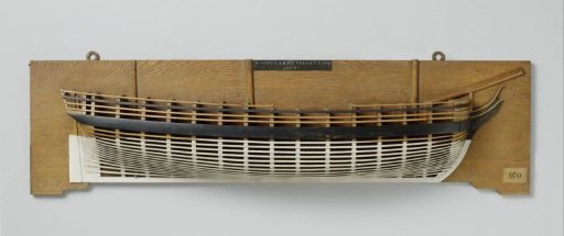 Half Model of a Merchantman