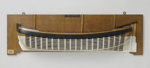 Half Model of a Dutch Koff