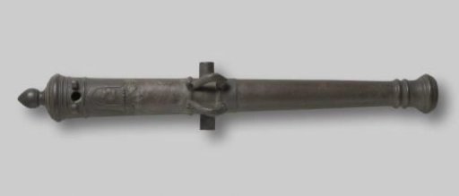 Bronze cannon (lilla) captured on Lombok in 1894