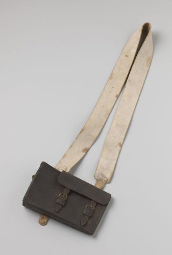 Case for an axe belonging to the equipment of a sapper of the 1st Division of the North Holland Civic Guard