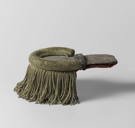 Epaulette of Jhr. Hoeufft, captain in the militia department in 1830/32