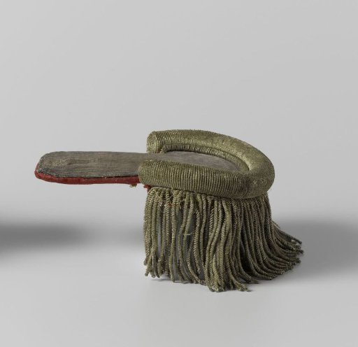 Epaulette of Jhr. Hoeufft, captain in the Schutterij department in 1830/32