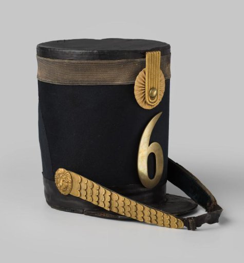 Shako Hussar No. 6, ca. 1825