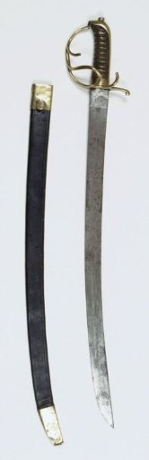 Infantry sabre with scabbard, Batavian Republic and Kingdom of Holland, 1805-1810