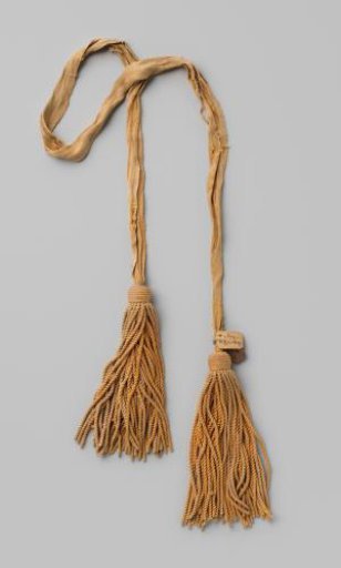 Sash M. 1815 with tassels M. 1860, for officers of the army (volunteer hunters?), militia, or marines