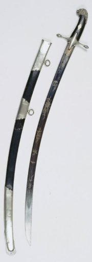 Saber with scabbard of the Friesche Schutterij