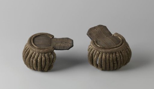 Epaulet of E.W. van Dam van IJsselt in 1830/32, Major