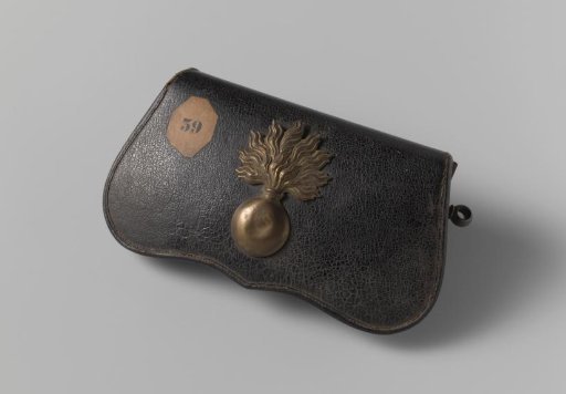 Cartridge pouch belonging to De Moulin, captain of the General Staff