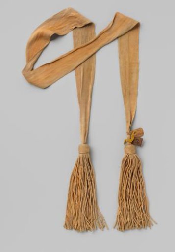Sash worn by Gevers Deijnoot, 2nd Lieutenant