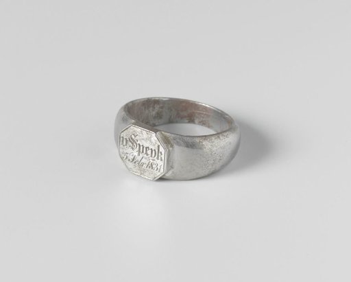 Iron ring from the gunboat No. 2 of J.C.J. van Speyk