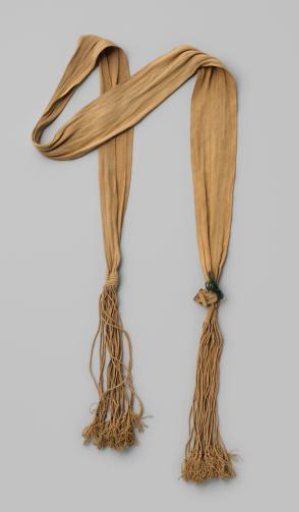 Sash worn by Jhr. G.P.C. van Breugel, 1st Lieutenant, 1st Battalion, 2nd Section, North Holland Civic Guard, 1830/32