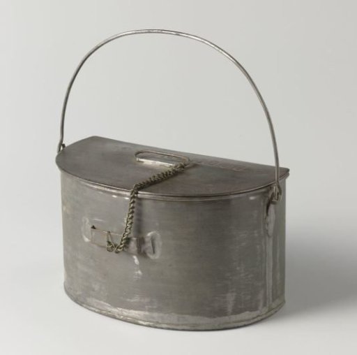 Cooking Pot Carried by J. Boelen Jkzn., Volunteer Flankier in 1830/32, Later Corporal of the Dutch Civic Guard, 1st Division, 1st Battalion