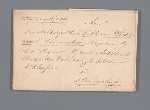 Certificates of authenticity belonging to the Roosdorp collection