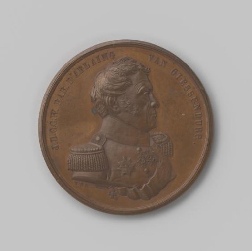 Commemorative Medal of J.D.C.C.W. Bar. D'Ablaing van Giessenburg