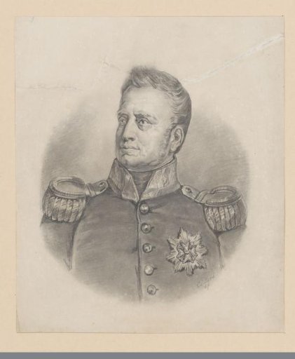 Portrait of King William I